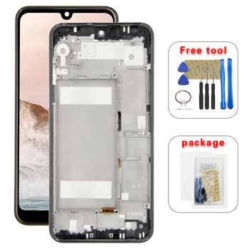 

For LG K50 2019 X520 LM-X520HM X520EMW LCD Display Touch Screen Digitizer Frame