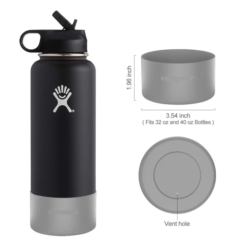 hydro flask protective soft silicone water bottle flex boot