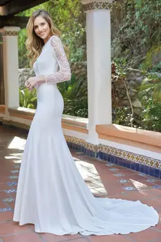 

exy Long Sleeve Evening Dress Fashion Casual White Hollow Wedding Party Backless Floor Length Dresses Femme Vestidos