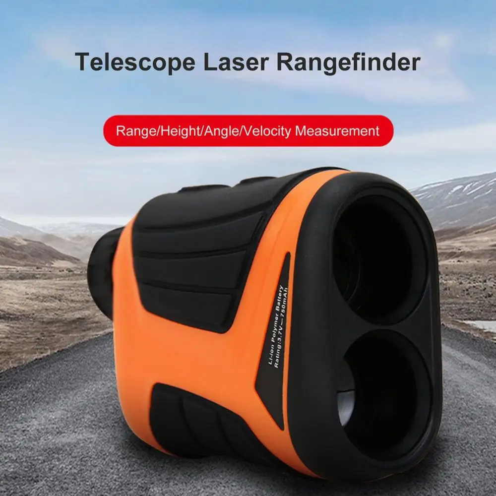 Telescope Laser Rangefinder Distance Meters Measure Device Range Finder 600m/1000m/1500m 6X Monocular for Golf hunting