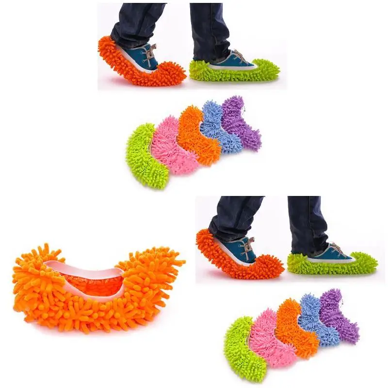 Shoe Covers Dust Mop Slipper House Cleaner