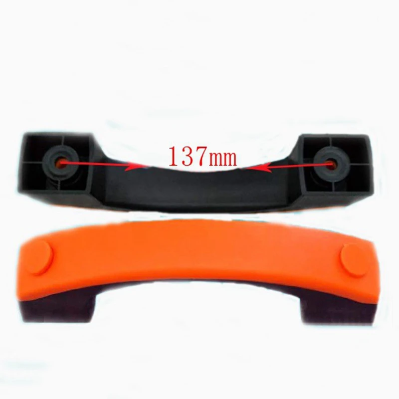 

1pcs Electric welding machine small handle two-color handle pull hand hole distance 137mm welding machine parts