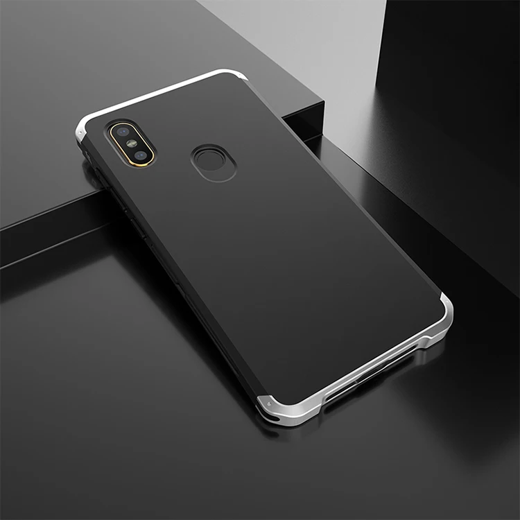 Текстурированная антиосенняя Металлическая Рамка PC задняя пластина для Xiaomi mi X2 mi X 2S mi x2s алюминиевый сплав бампер чехол mi X 2 2S чехол с подарком