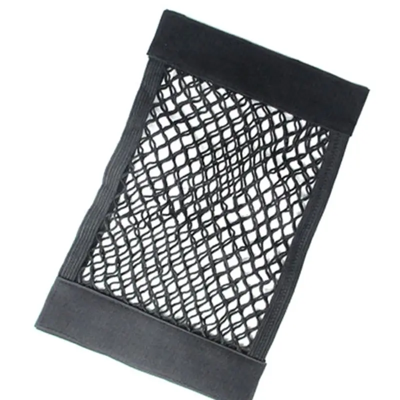 

Car Seat Back Double-layer Net Pocket Magic Stretch Mesh Storage Bag Accessories