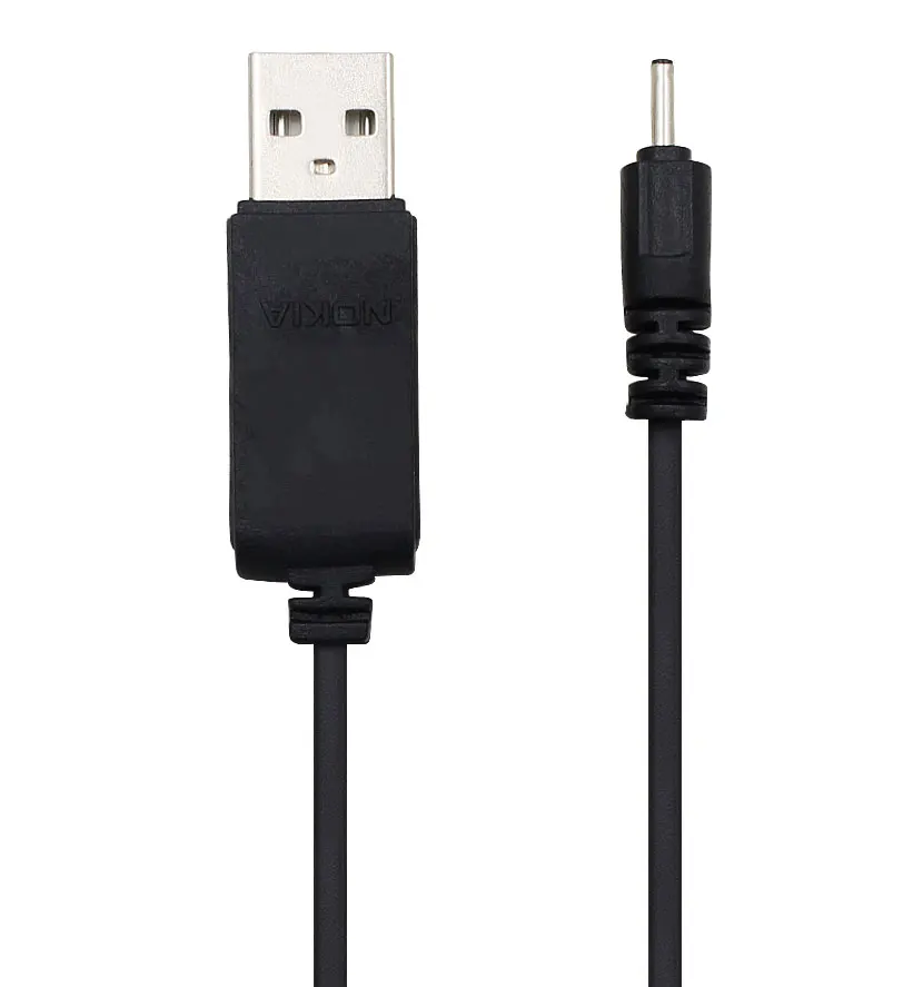 Mini USB Cargador Cable Adaptador De Enchufe 2mm Cable de Plomo Nokia CA-100C pequeños pines UK