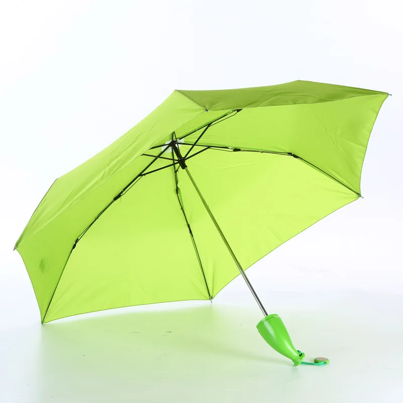 Зонты в форме банана складной с УФ защитой солнечный и дождливый женский студенческий Модный 8k зонтик экзотический подарок дропшиппинг - Цвет: green