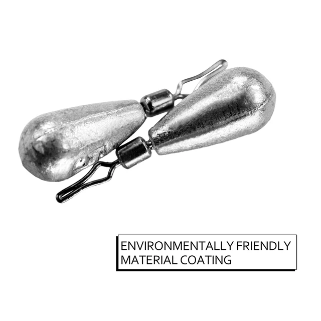 Piombini Da Pesca - 48 Pezzi, 8 Misure Da 2g A 20g, Per Acqua Dolce E Salata