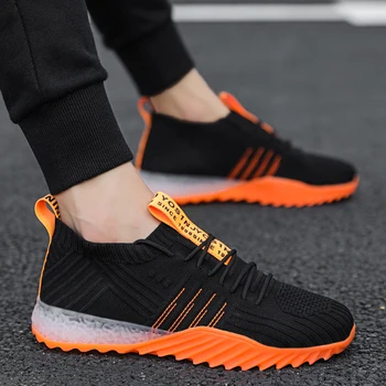 

OLOME New Product Trend Men's Casual Shoes Light Breathable Male Sneakers Outdoor Walking Shoes Zapatos Casuales