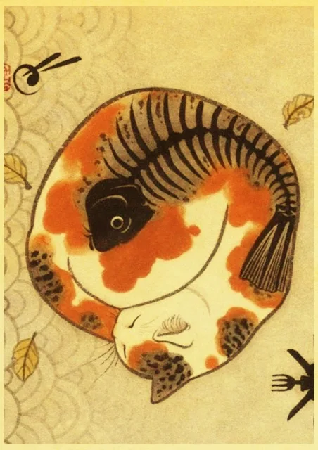 Vintage-Japanese-samurai-cat-tattoo-cat-retro-posters-kraft-wall-paper-High-Quality-Painting-For-Home.jpg_640x640 (5)