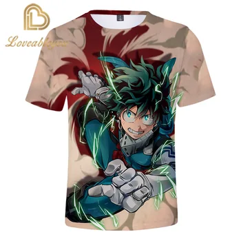 

Cool Anime Funny T-Shirt Men Women Japanese T Shirt Boku No Hero Academia Anime T Shirts My Hero Academy 3d Tee Shirt Tops