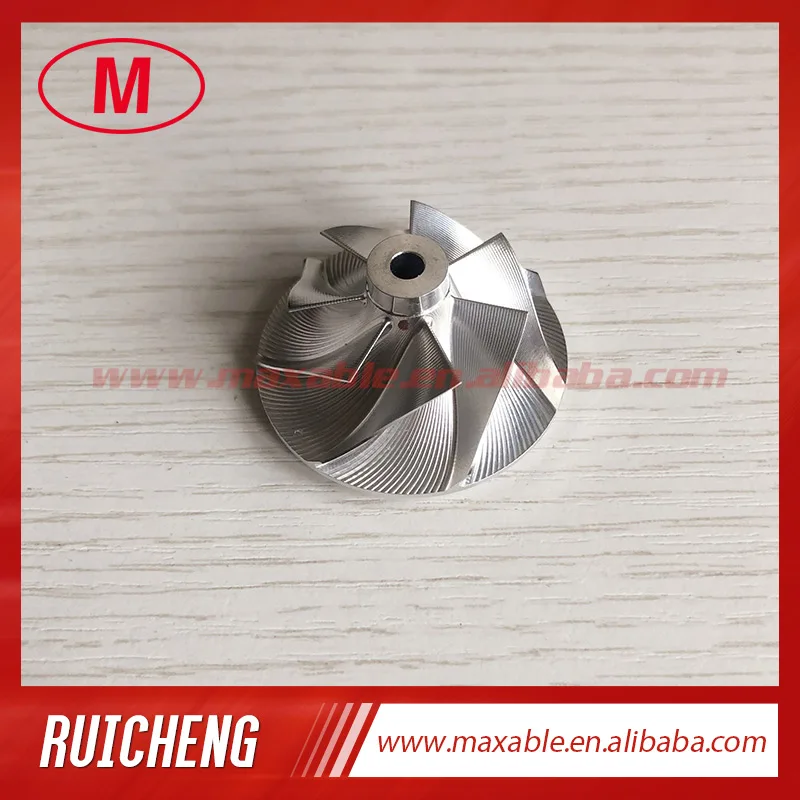 KP35 reverse 7+0 blades 30.39/43.00mm point milling turbo milling/aluminum 2618/billet compressor wheel | Автомобили и мотоциклы