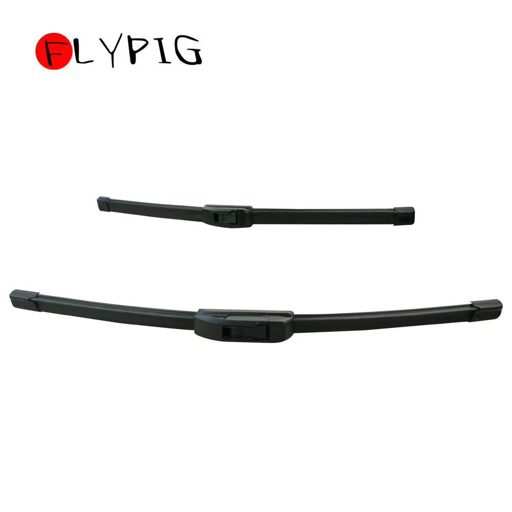 FLYPIG Новые запасные части для всех сезонов 2"+ 18" Премиум JHOOK BRACKETLESS стеклоочистители 2 шт