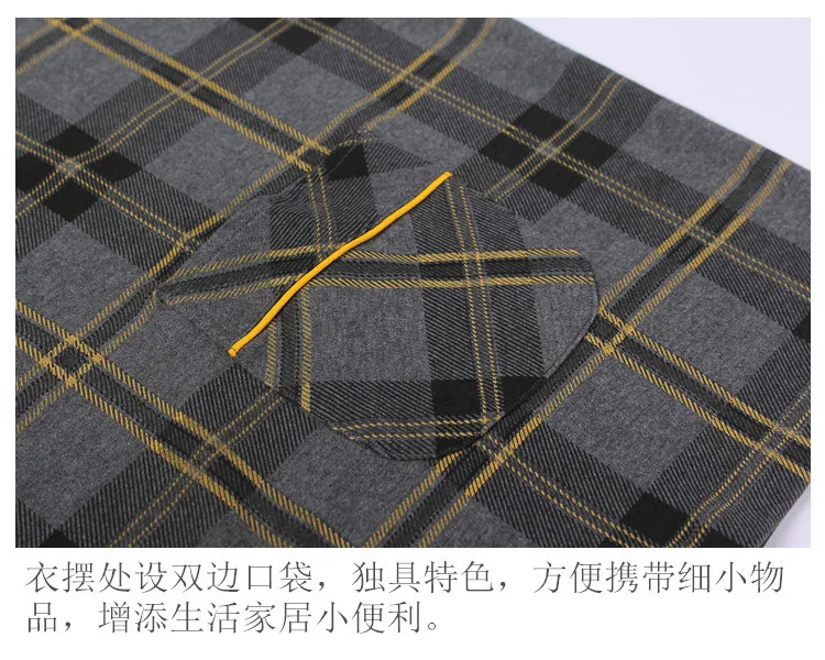 Free Shipping 2021 Men's New Autumn And Winter Cotton Lapel Pajamas Suit Fertilizer Plus Size 5Xl Home Wear Clothing cotton pjs