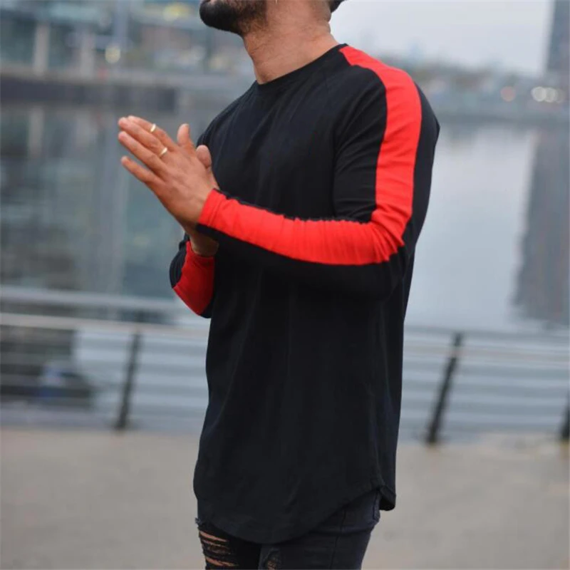 2019 New Clawgear T-Shirt Men Spring Long Sleeve O-Neck T Shirt Men Brand Clothing Fashion Patchwork Cotton Tee Tops 2019 New Clawgear T-Shirt Men Spring Long Sleeve O-Neck T Shirt Men Brand Clothing Fashion Patchwork Cotton Tee Tops