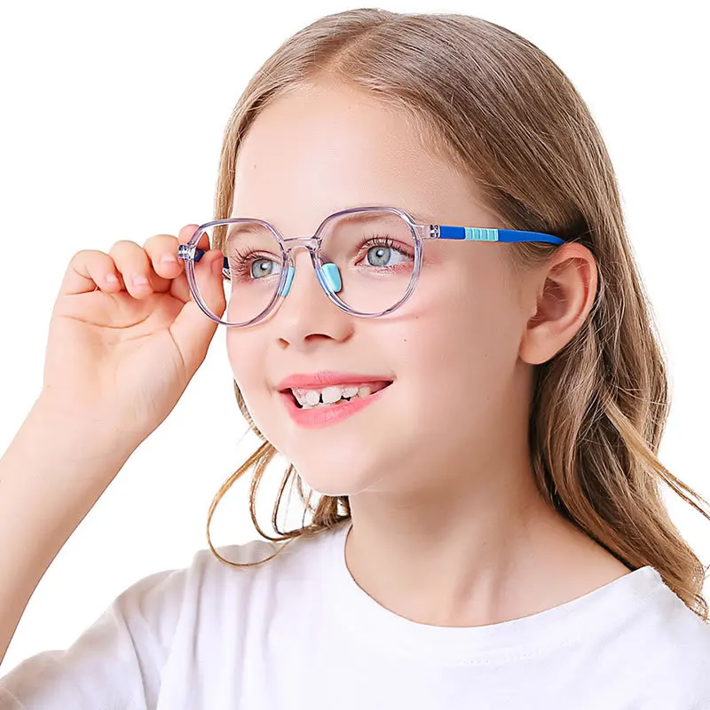 Anti-blue Light Kids Glasses Children Boys Girls Computer Glasses Protection Eyeglasses Ultra Light Frame Protection