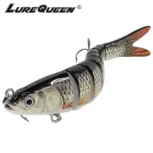 Isca de pesca naufrágio wobblers crankbaits hard lure pike articulado swimbait artificial isca de pesca enfrentar baixo truta iscas de pesca(China)