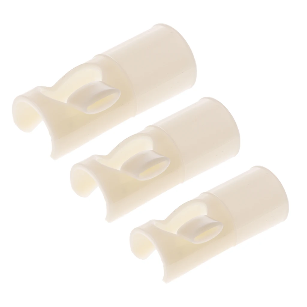 3 Pieces Plastic Practice Mouthpiece Flute Accessories Part for Beginners