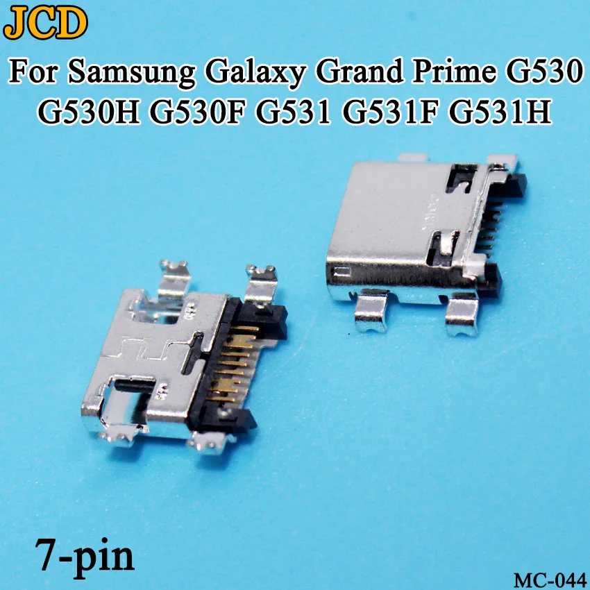 JCD 100 шт./лот для samsung Galaxy Grand Prime G530 micro usb зарядка мини разъем док-станция Разъем Порт