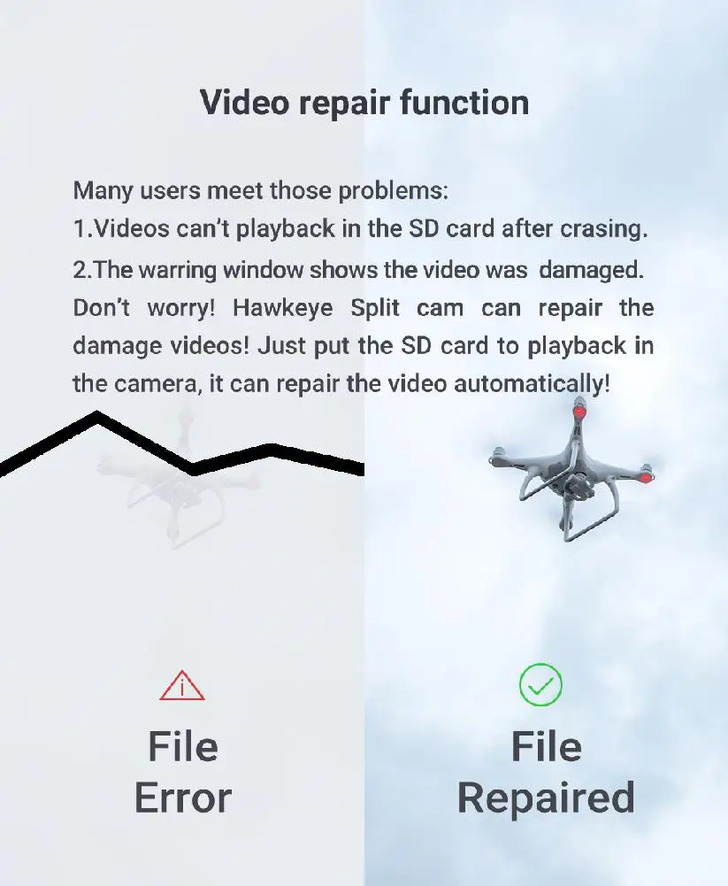 Hawkeye Светлячок Сплит Мини версия 4K 160 градусов HD DVR FPV камера WDR одноплатный микрофон низкая задержка ТВ для радиоуправляемого дрона самолета