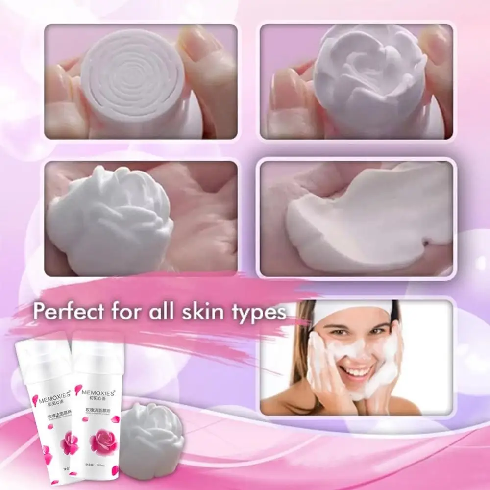 3d rose face wash foaming cleanser