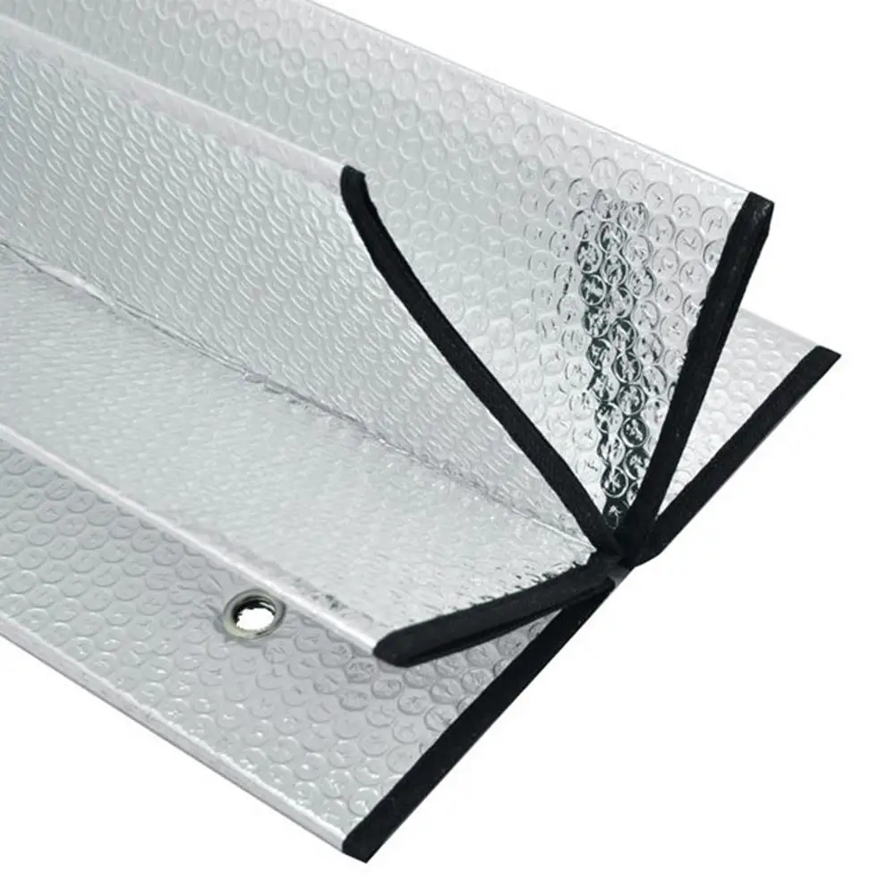 220x70CM Auto Car Front Window Cover Double-sided Silver Aluminum Film Folding Car Sunshade Windshield Cover Protector For Truck