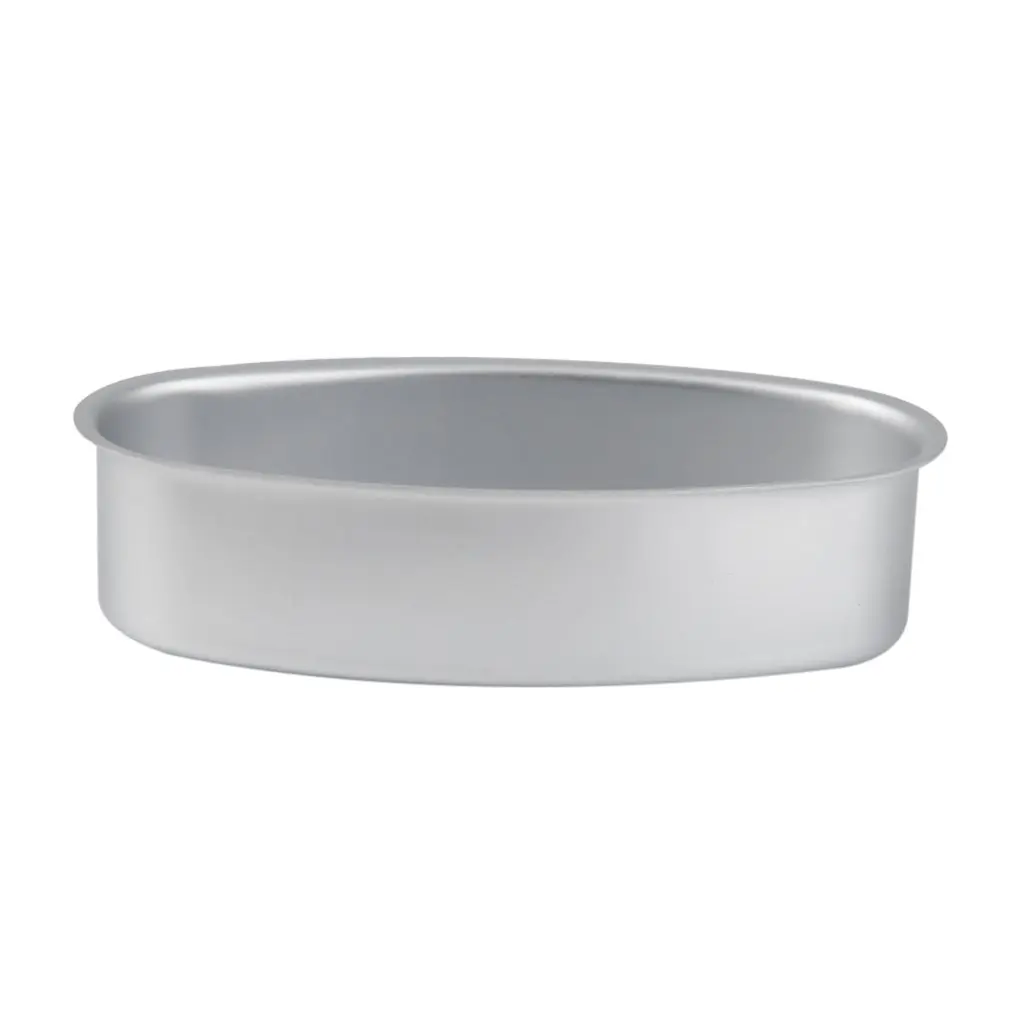 Home Kitchen Accessory Oval Shape Aluminum Alloy Cake Mold Sugarcraft Cheese Tool Baking Cake Mould Mold
