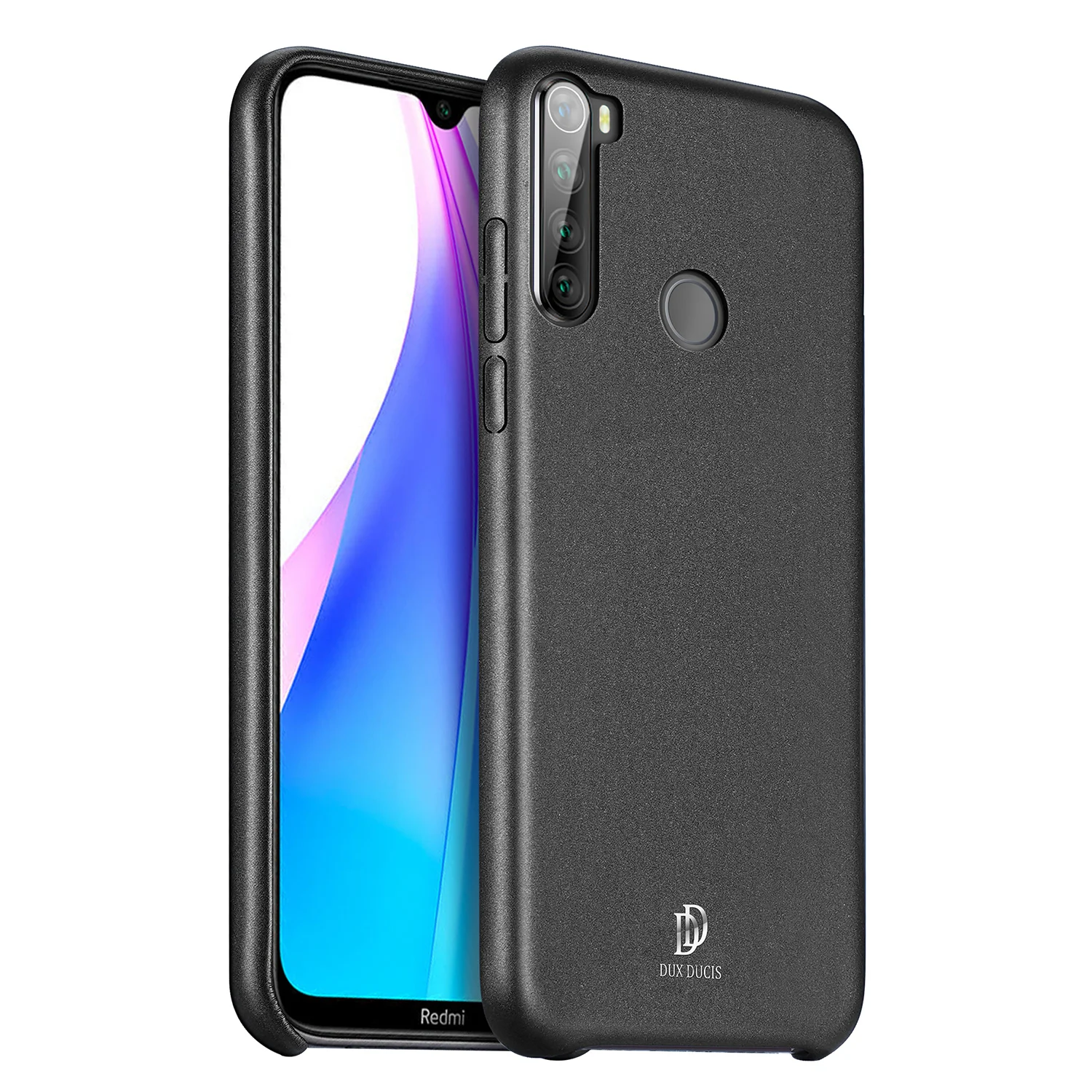 Для Xiaomi Redmi Note 8T чехол на заднюю панель Ультра тонкий мягкий PU чехол для телефона против царапин защитный чехол сумка Coque Fundas