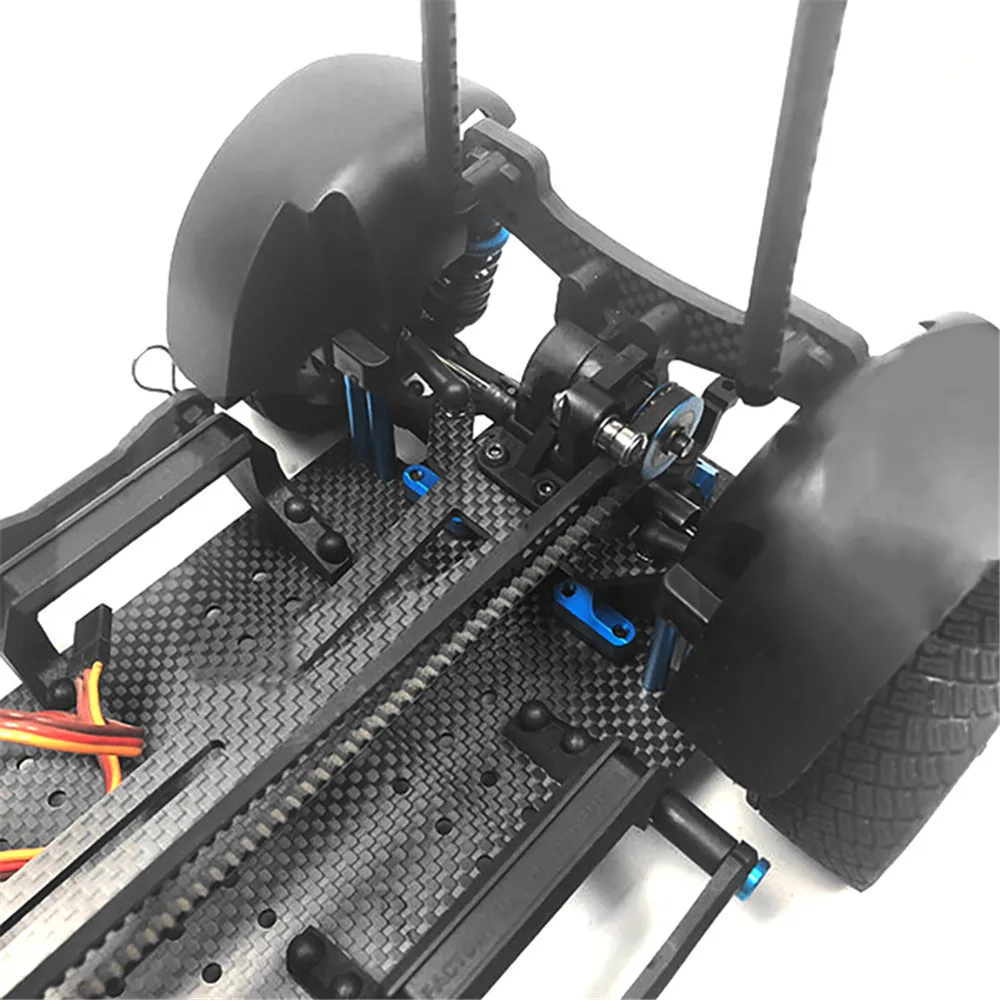 Carbon Fiber Car Frame / Chassis for TAMIYA XV01 RC Car Modification