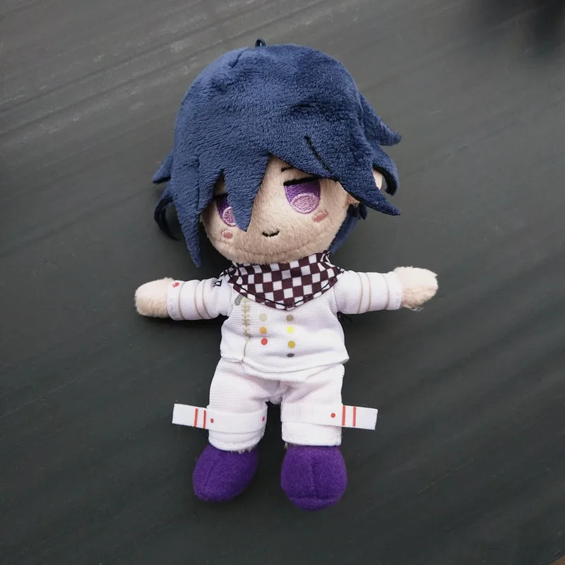 Японская аниме игра Danganronpa V3 Dangan Ronpa Oma Kokichi плюшевая игрушка кукла брелок кулон
