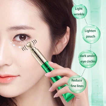 

Electric eye cream massage stick anti wrinkle to fade fine lines, black circles, eye bags, lifting and tightening female student