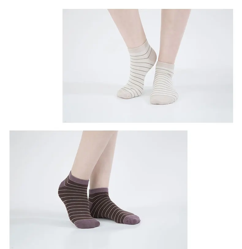 Ji белье мягкий шелк вонь предотвращения чулочно-носочные изделия Детские Han белье антибактериальные дезодорирующие весна лето женские носки хлопок So