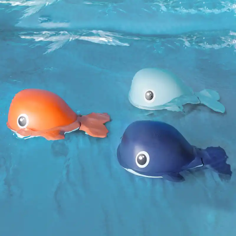 ベビービーチ風呂のおもちゃ漫画の動物仕掛け水泳クジラ風アップ子供ウォッシュ再生幼児女の子のバスルームシャワークラシックおもちゃ Bath Toy Aliexpress