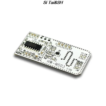 

High Performance Motion Sensor Module Radar Motion Sensor HW-MS03 2.4GHz to 5.8GHz Microwave Radar Sensor Module for Arduino
