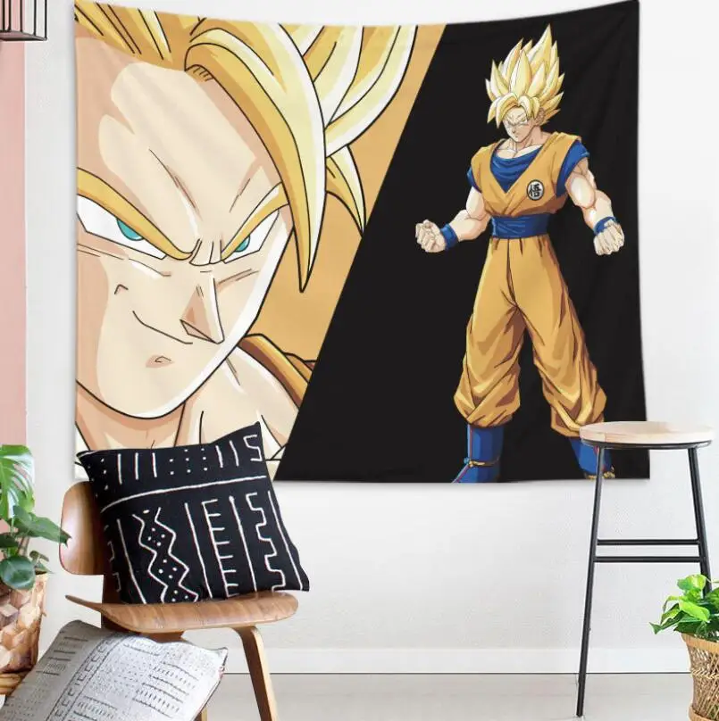 21 Dragon Ball живопись гобелен 3D печать ленты прямоугольный домашний Декор настенный WUKONG11 - Цвет: 21
