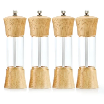 

Salt and Pepper Grinder Set,Salt Pepper Mill Spice Grinder Mulling Kitchen Tool Kitchen Accessories Cookware Spice Milling Gadge