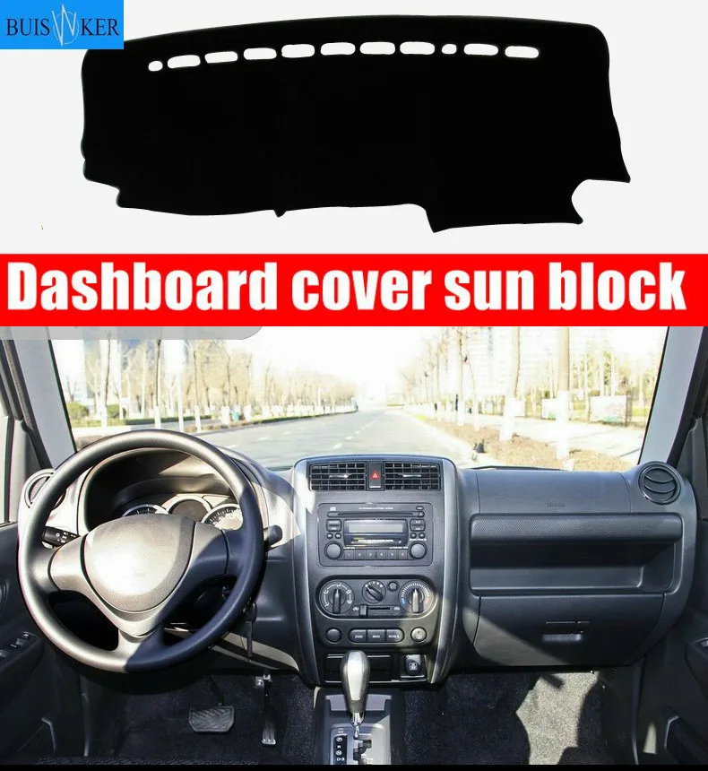 

Car Dashboard Cover Dash Mat Dash Pad Carpet For Suzuki Jimny 1998-2018 Sun protection anti - slip anti - uv