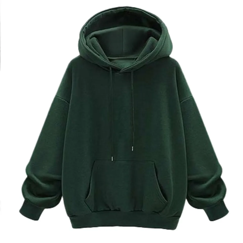 green hoodie for women