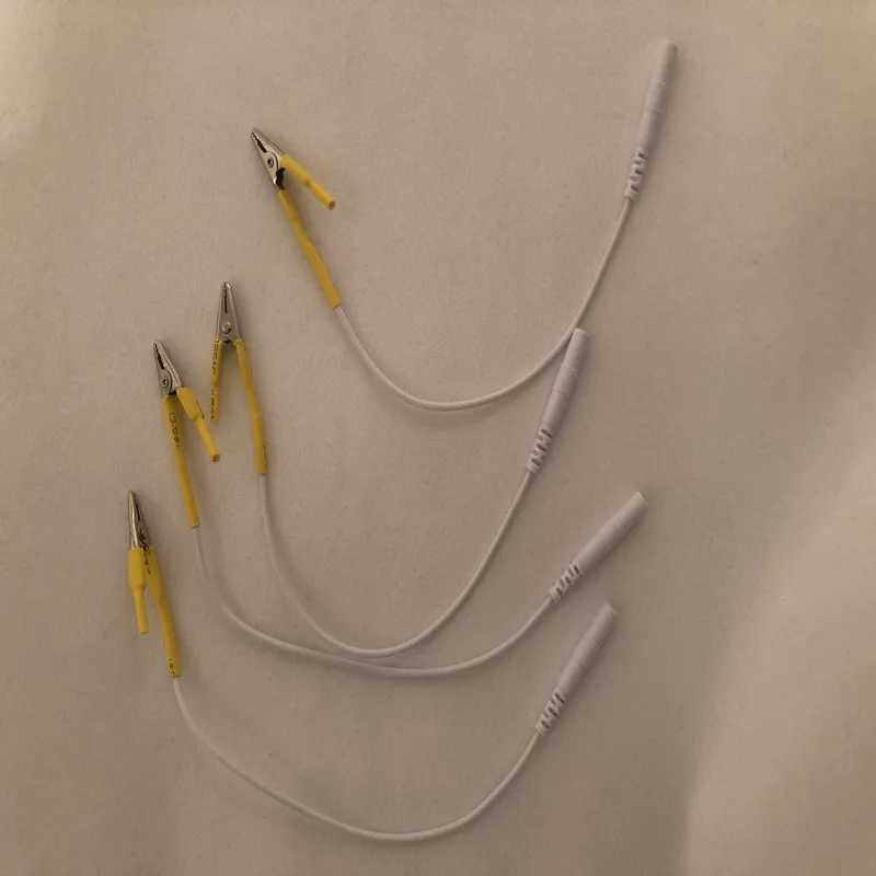 Tens Unit Lead Wires Adult Electric Shock Sex Product Tens Electrodes Cable DIY Accessories
