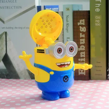 

2020 New Minions Charging Lamp Creative gift LED desk lamp cartoon rechargeable piggy bank night light lovely body lighting