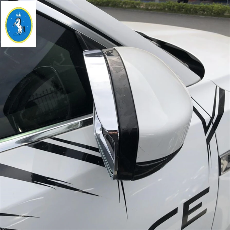 Yimaautotrims авто аксессуар Зеркало заднего вида с защитой от дождя тенты непромокаемые Крышка отделки, пригодный для Jaguar F-Pace подходит для Jaguar XF /АБС-пластик