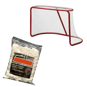 

Hockey Goal Replacement Net 48''*37'' Durable Sleeve Net Suit for Ice Hockey Sports Backyard Outdoors Training Accessories
