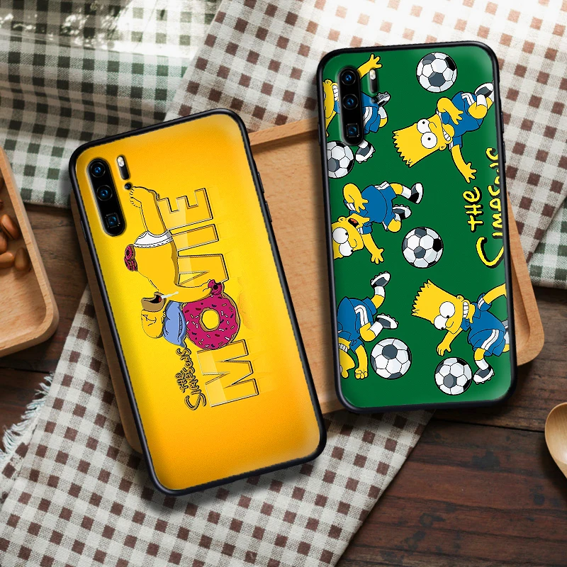 Для huawei honor 7X 8X 8C Примечание 10 класса люкс Гомер Симпсон вид 20 7C 5.99IN 8 9 10 lite 7A 9X Pro силиконовая лента Капа
