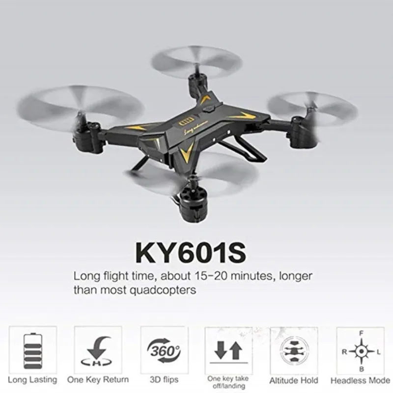 KY601S складной Дрон 4K HD камера wifi HD камера 1080P Дроны с широкоугольным FPV Профессиональный RC Квадрокоптер