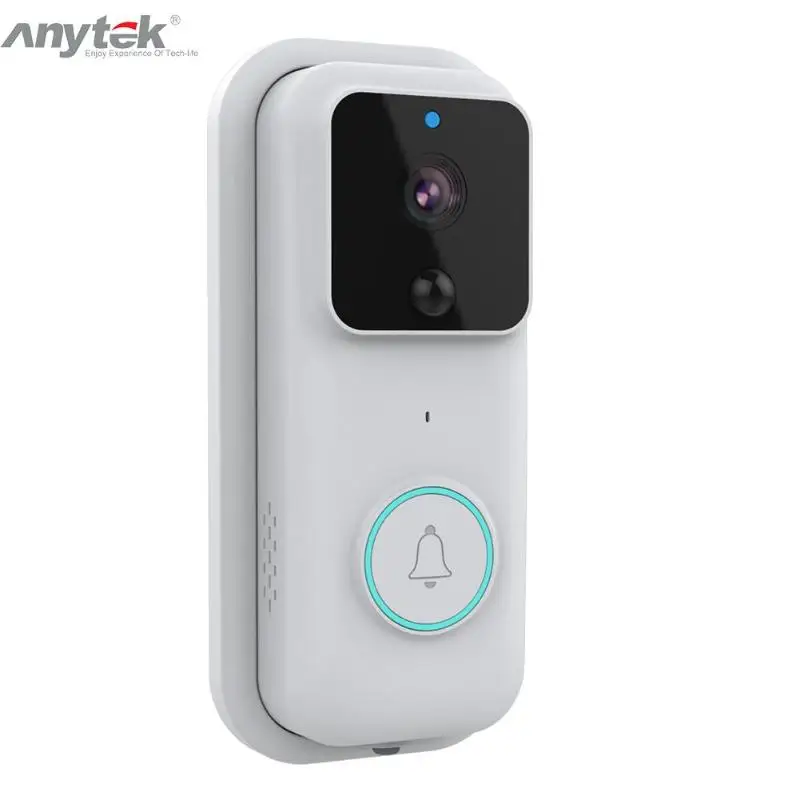 Anytek B60 видео дверной звонок PIR датчик движения дверной звонок, камера+ 2 батареи