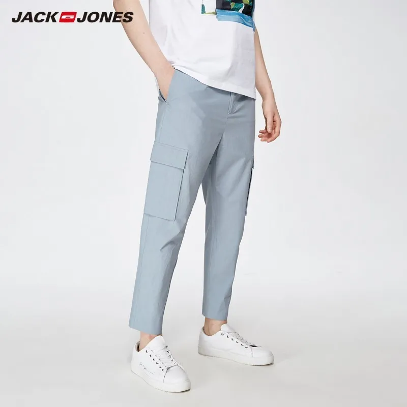 JackJones мужские повседневные брюки-карго длиной до щиколотки, мужские брюки 219214538