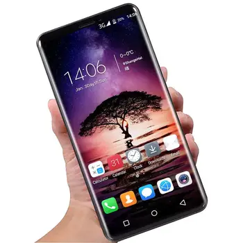 

3G Smartphone Face Id Full View Screen Ai Smartphone Waterproof Android 6.0 Au Plug