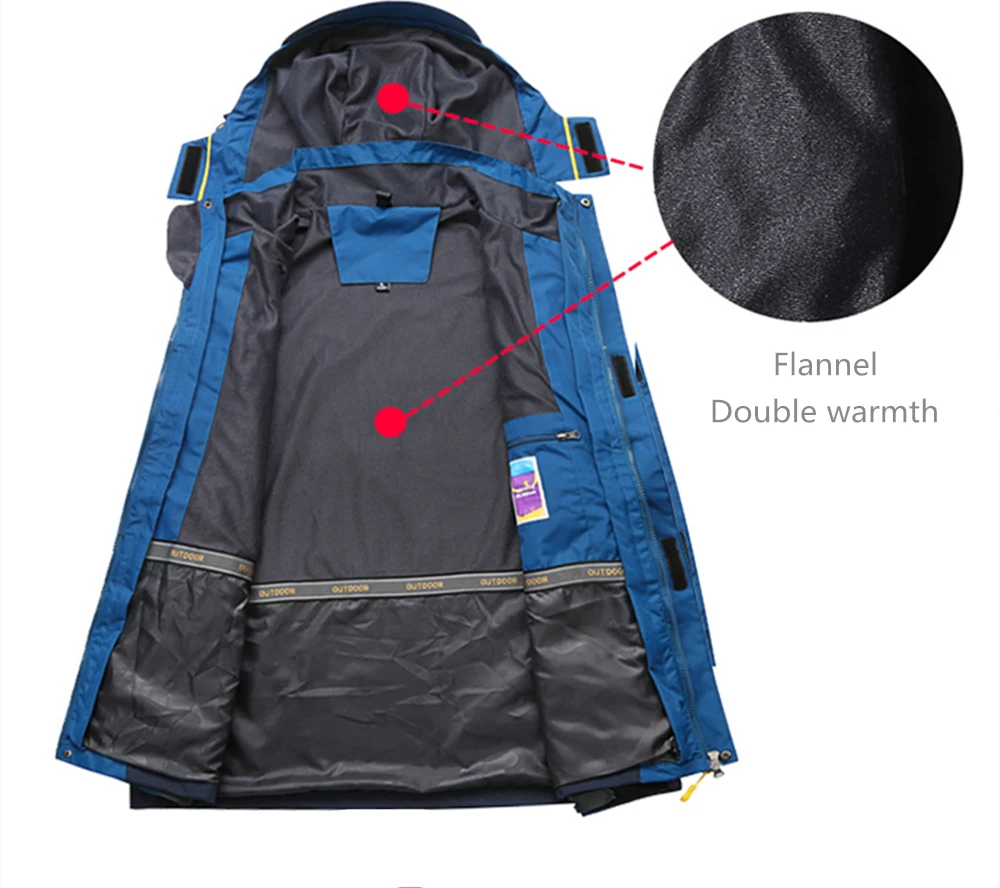 Новая флисовая куртка для мужчин и женщин, водонепроницаемая Флисовая теплая верхняя куртка с капюшоном, Походное пальто, лыжная походная одежда с капюшоном для кемпинга
