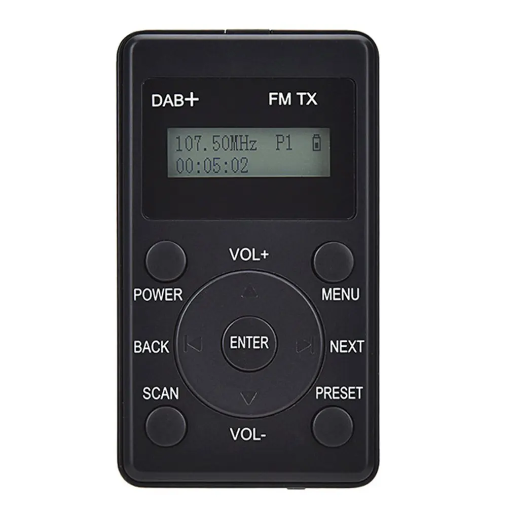 Портативный мини Автомобильный приемник Dab и FM передатчик плюс цифровой