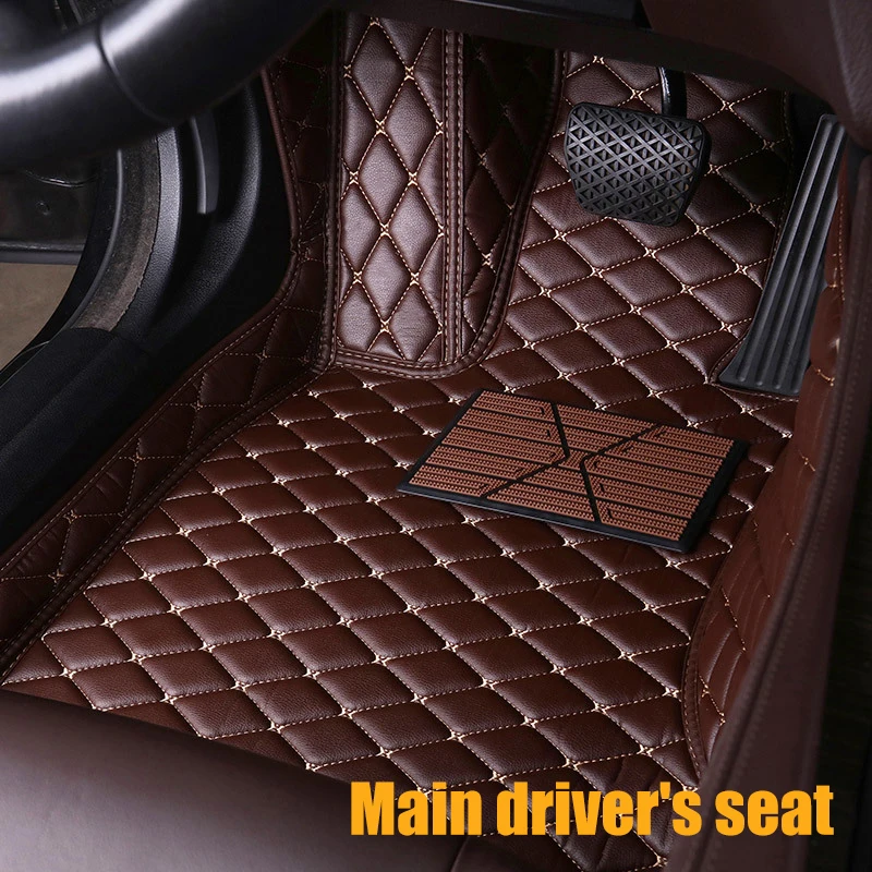 Coffee Пользовательские автомобильные коврики для Chevrolet все модели Cruze Aveo Blazer Sonic Captiva Sail Spark Epica автомобильные коврики для ног ковер - Название цвета: Coffee