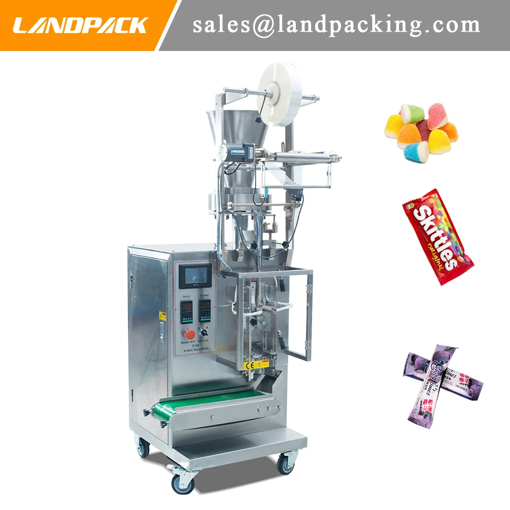 

Multi-Function Automatic Candy Fruit Soft Candy Vertical Form Fill Seal Machine Factory Discount Price